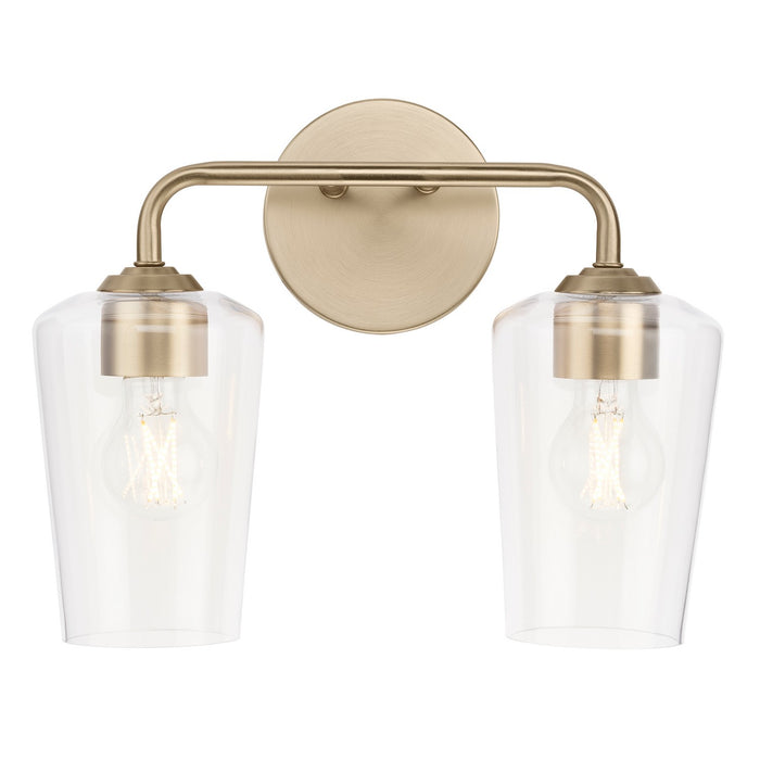 Progress Lighting - P300540-177 - Two Light Bath & Vanity - Celino - Champagne Bronze