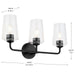 Progress Lighting - P300541-031 - Three Light Bath & Vanity - Celino - Black