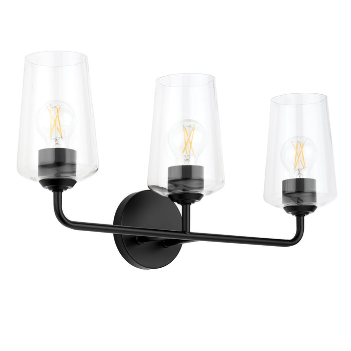 Progress Lighting - P300541-031 - Three Light Bath & Vanity - Celino - Black