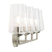 Progress Lighting - P300542-009 - Four Light Bath & Vanity - Celino - Brushed Nickel