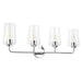 Progress Lighting - P300542-015 - Four Light Bath & Vanity - Celino - Polished Chrome