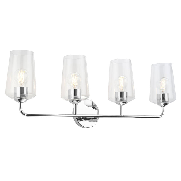 Progress Lighting - P300542-015 - Four Light Bath & Vanity - Celino - Polished Chrome