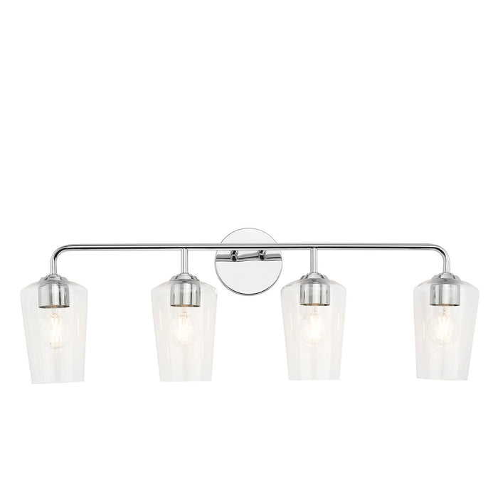 Progress Lighting - P300542-015 - Four Light Bath & Vanity - Celino - Polished Chrome