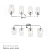Progress Lighting - P300542-015 - Four Light Bath & Vanity - Celino - Polished Chrome