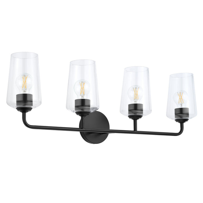 Progress Lighting - P300542-031 - Four Light Bath & Vanity - Celino - Black
