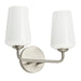 Progress Lighting - P300543-009 - Two Light Bath & Vanity - Celino - Brushed Nickel