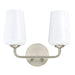 Progress Lighting - P300543-009 - Two Light Bath & Vanity - Celino - Brushed Nickel