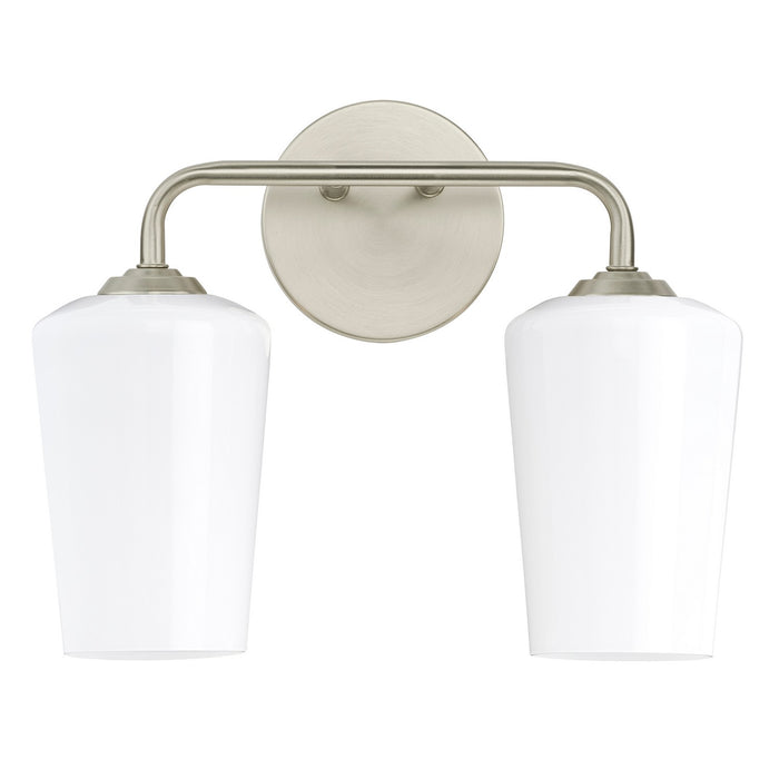 Progress Lighting - P300543-009 - Two Light Bath & Vanity - Celino - Brushed Nickel