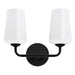 Progress Lighting - P300543-031 - Two Light Bath & Vanity - Celino - Black