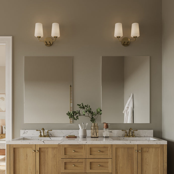 Progress Lighting - P300543-177 - Two Light Bath & Vanity - Celino - Champagne Bronze