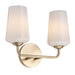 Progress Lighting - P300543-177 - Two Light Bath & Vanity - Celino - Champagne Bronze