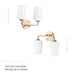 Progress Lighting - P300543-177 - Two Light Bath & Vanity - Celino - Champagne Bronze