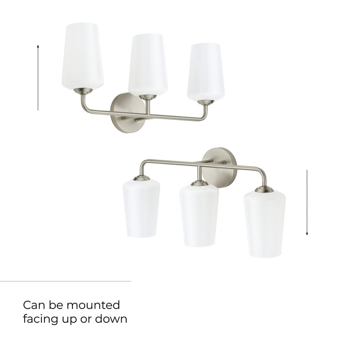 Progress Lighting - P300544-009 - Three Light Bath & Vanity - Celino - Brushed Nickel