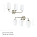 Progress Lighting - P300544-009 - Three Light Bath & Vanity - Celino - Brushed Nickel