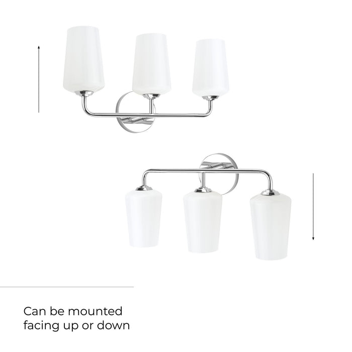 Progress Lighting - P300544-015 - Three Light Bath & Vanity - Celino - Polished Chrome