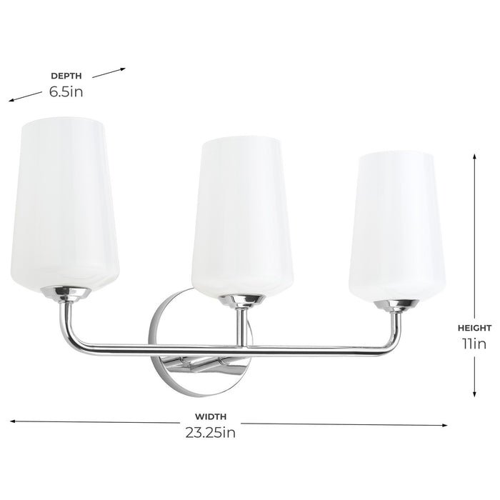 Progress Lighting - P300544-015 - Three Light Bath & Vanity - Celino - Polished Chrome