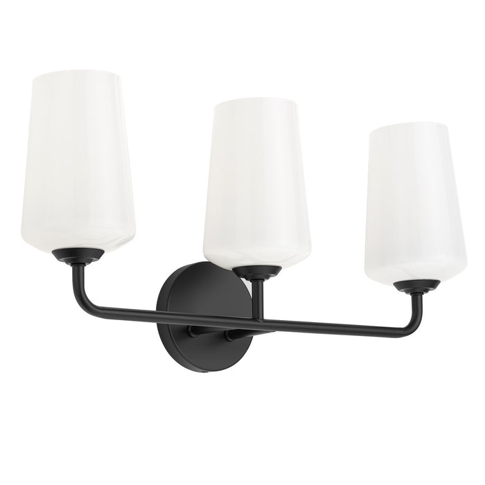 Progress Lighting - P300544-031 - Three Light Bath & Vanity - Celino - Black