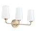 Progress Lighting - P300544-177 - Three Light Bath & Vanity - Celino - Champagne Bronze