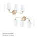 Progress Lighting - P300544-177 - Three Light Bath & Vanity - Celino - Champagne Bronze