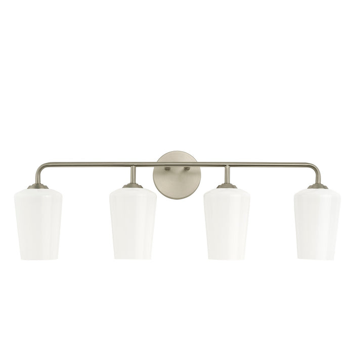 Progress Lighting - P300545-009 - Four Light Bath & Vanity - Celino - Brushed Nickel