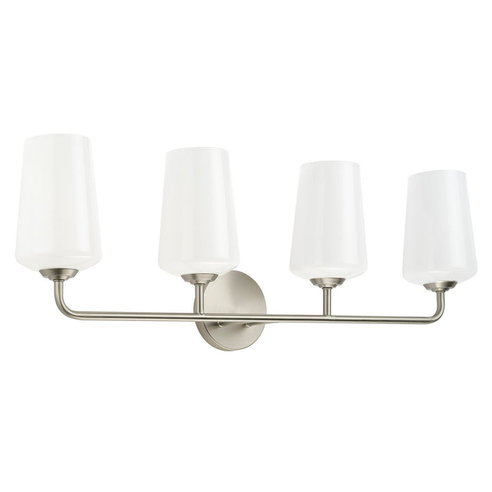 Progress Lighting - P300545-009 - Four Light Bath & Vanity - Celino - Brushed Nickel