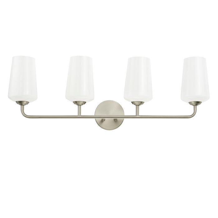 Progress Lighting - P300545-009 - Four Light Bath & Vanity - Celino - Brushed Nickel