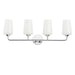 Progress Lighting - P300545-015 - Four Light Bath & Vanity - Celino - Polished Chrome