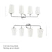 Progress Lighting - P300545-015 - Four Light Bath & Vanity - Celino - Polished Chrome