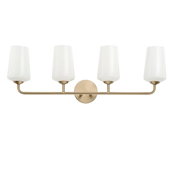 Progress Lighting - P300545-177 - Four Light Bath & Vanity - Celino - Champagne Bronze