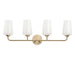 Progress Lighting - P300545-177 - Four Light Bath & Vanity - Celino - Champagne Bronze