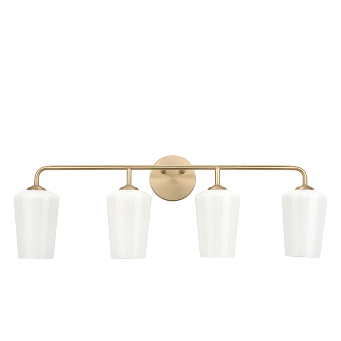 Progress Lighting - P300545-177 - Four Light Bath & Vanity - Celino - Champagne Bronze