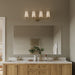 Progress Lighting - P300545-177 - Four Light Bath & Vanity - Celino - Champagne Bronze