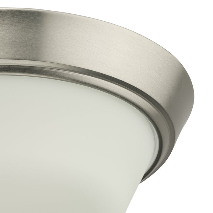 Progress Lighting - P350303-009 - LED Flush Mount - Edessa - Brushed Nickel