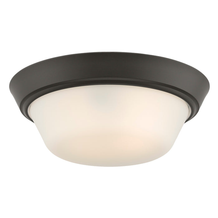 Progress Lighting - P350303-020 - LED Flush Mount - Edessa - Antique Bronze
