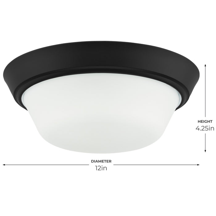Progress Lighting - P350303-031 - LED Flush Mount - Edessa - Black