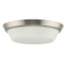 Progress Lighting - P350304-009 - LED Flush Mount - Edessa - Brushed Nickel