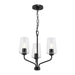 Progress Lighting - P400440-031 - Three Light Chandelier - Celino - Black