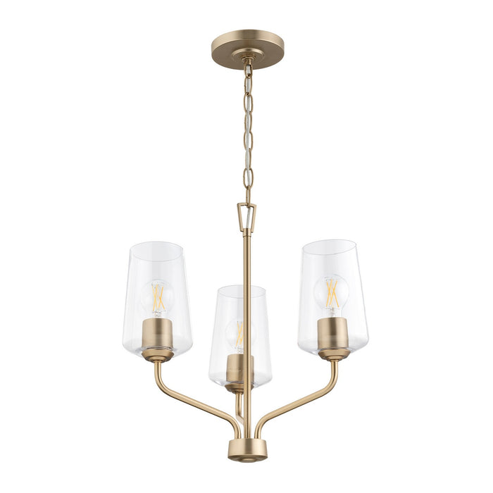 Progress Lighting - P400440-177 - Three Light Chandelier - Celino - Champagne Bronze