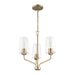 Progress Lighting - P400440-177 - Three Light Chandelier - Celino - Champagne Bronze