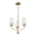 Progress Lighting - P400440-177 - Three Light Chandelier - Celino - Champagne Bronze