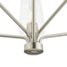 Progress Lighting - P400442-009 - Five Light Chandelier - Celino - Brushed Nickel