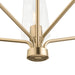 Progress Lighting - P400442-177 - Five Light Chandelier - Celino - Champagne Bronze