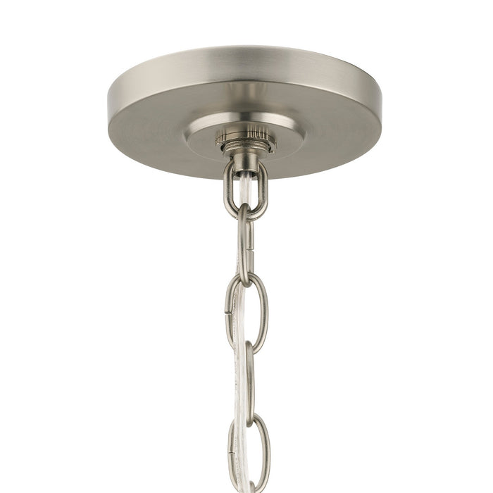 Progress Lighting - P400445-009 - Nine Light Chandelier - Celino - Brushed Nickel