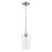 Progress Lighting - P500506-009 - One Light Pendant - Celino - Brushed Nickel