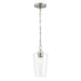Progress Lighting - P500506-009 - One Light Pendant - Celino - Brushed Nickel