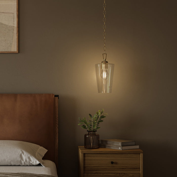 Progress Lighting - P500506-177 - One Light Pendant - Celino - Champagne Bronze