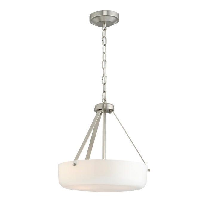 Progress Lighting - P500507-009 - Two Light Convertible Pendant - Lieon - Brushed Nickel