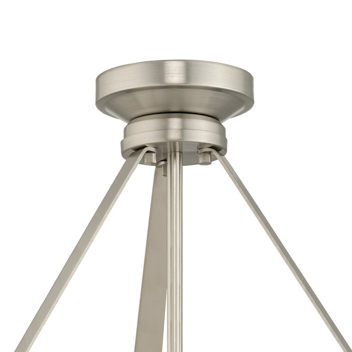 Progress Lighting - P500507-009 - Two Light Convertible Pendant - Lieon - Brushed Nickel