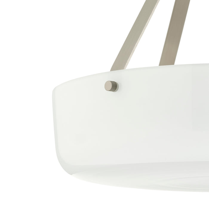 Progress Lighting - P500507-009 - Two Light Convertible Pendant - Lieon - Brushed Nickel