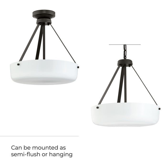 Progress Lighting - P500507-020 - Two Light Convertible Pendant - Lieon - Antique Bronze